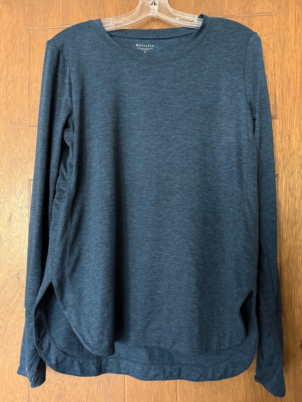 Athleta Uptempo long sleeve shirt, size medium